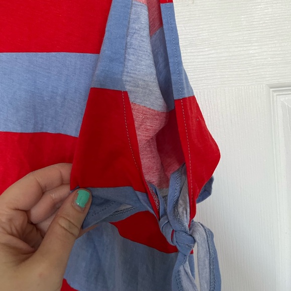 Zara Striped T-Shirt Dress - Picture 3 of 6